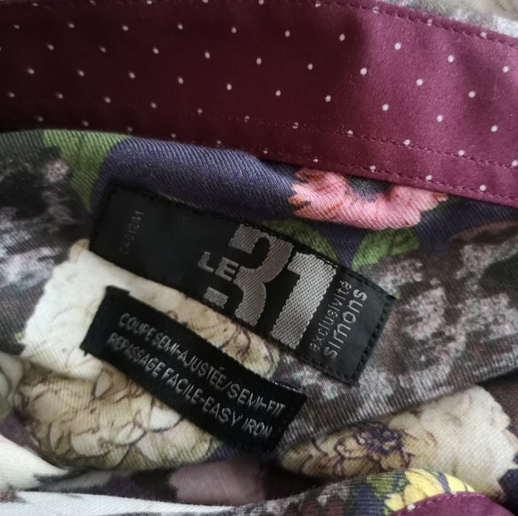 FLORAL DRESS SHIRT - Picture 3 of 4